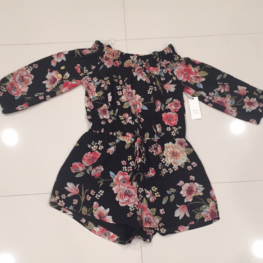 Floral Romper